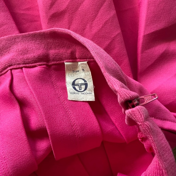 Vintage 90s Sergio Tacchini Pleated Skirt Size 8. - Picture 4 of 4